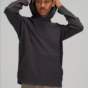 Lululemon “At Ease” Hoodie (Large) (Heathered Black/Black)